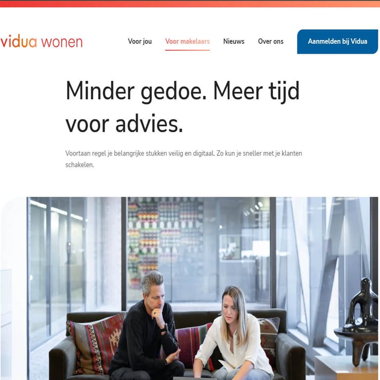 Site banner of Vidua Wonen
