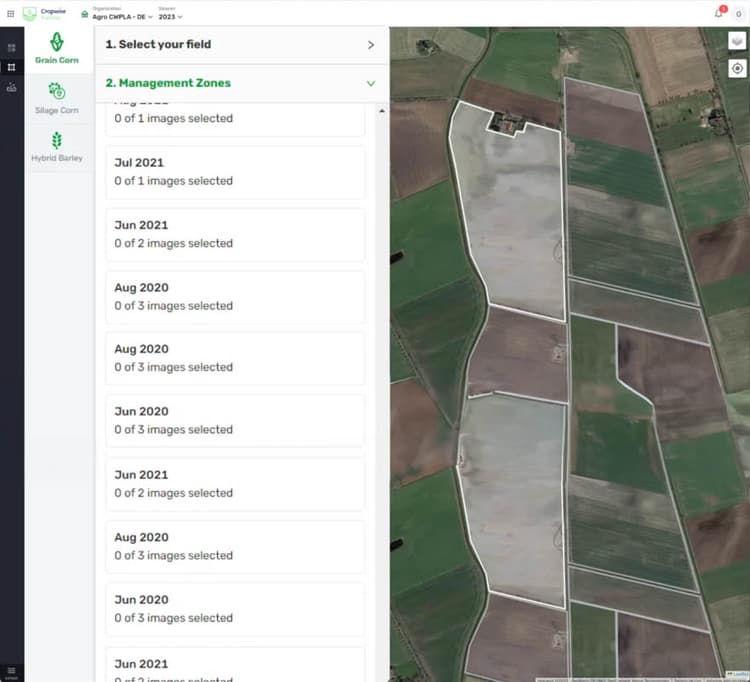 Site banner of Cropwise